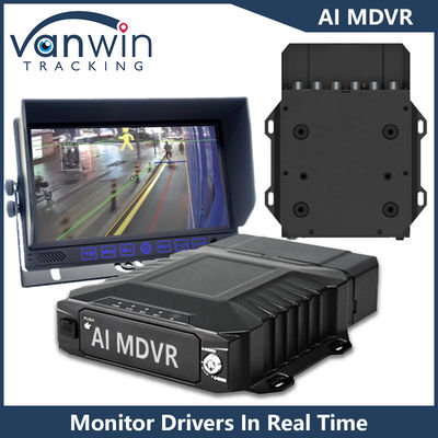 AHD 1080P 8CH 4G GPS Mobile DVR με ενσωματωμένο αλγόριθμο ADAS DSM BSD που λειτουργεί με τεχνητή νοημοσύνη