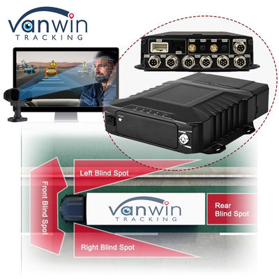 AHD 1080P 8CH 4G GPS Mobile DVR με ενσωματωμένο αλγόριθμο ADAS DSM BSD που λειτουργεί με τεχνητή νοημοσύνη