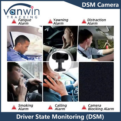 DMS 4G GPS Full HD Παρακολούθηση φορτηγού Κάμερα κόπωσης Αντί ύπνου Οδηγός