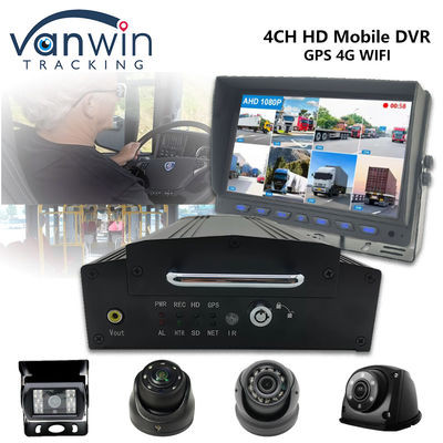 4 κανάλια HDD SSD Mobile DVR 1080P 4G Wi-Fi GPS MDVR Καμερα Οχήματος Αυτοκίνητο Σύστημα CCTV