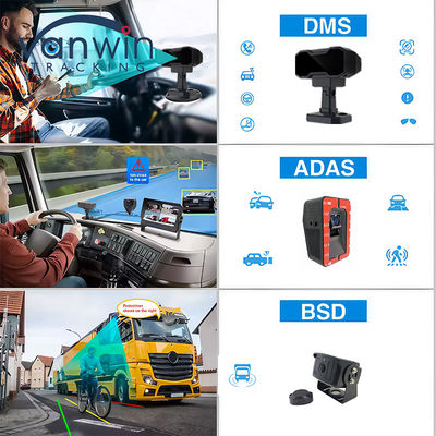 8CH AI BSD ADAS DMS MDVR Σύστημα HD 1080P HDD Mobile DVR Με λειτουργία 4G GPS WIFI