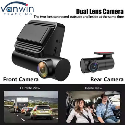 Full HD 4K Dash Cam Δύο φακούς Καταγραφέας βίντεο Νυχτερινή όραση Παρακολούθηση στάθμευσης Dashcam