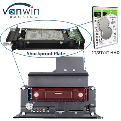 4CH 5G CMSV6 Σύστημα AI Mobile DVR με GPS ADAS BSD DMS H.265 MDVR για Παρακολούθηση CCTV αυτοκινήτου