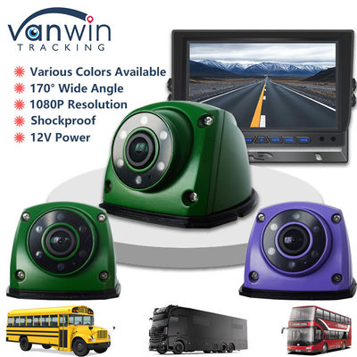 IP69 1080P Κάμερα αυτοκινήτου AHD πλάγια κάμερα με 6pcs IR φώτα Super νυχτερινή όραση κάμερα