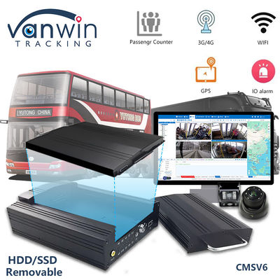 OEM 8CH HD 1080P HDD Mobile DVR με 4G GPS WIFI MDVR για σύστημα διαχείρισης στόλου