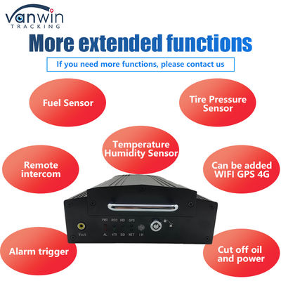 OEM 8CH HD 1080P HDD Mobile DVR με 4G GPS WIFI MDVR για σύστημα διαχείρισης στόλου