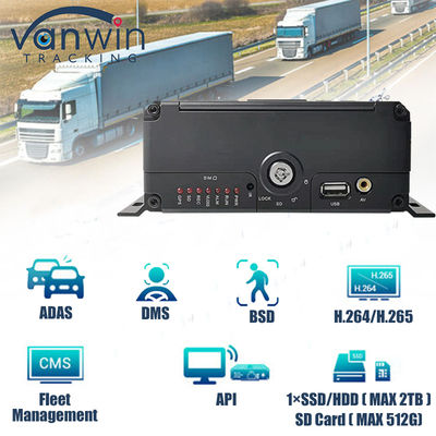 4CH 1080P λειτουργία AI κινητό DVR ADAS DMS Kit DVR 4G GPS SD HDD MDVR συστήματα οχήματος