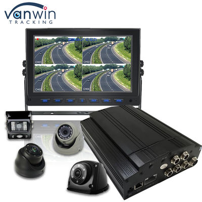 4CH 4G HDD Mobile DVR GPS WiFi Live Video Αυτοκίνητο CCTV DVR Φορτηγό Σύστημα Cmsv6