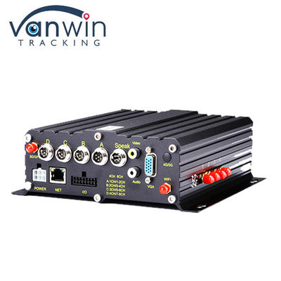 4 κανάλια κινητό DVR 4G GPS WIFI HDD 1080P AHD κάρτα DVR για λεωφορεία πόλης