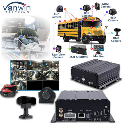 8CH AI Mobile DVR με λειτουργία ADAS DMS BSD MDVR Προηγμένη λύση ασφάλειας οχημάτων