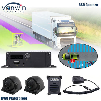 1080P AHD IP69K BSD AI κάμερα σύστημα ανίχνευσης τυφλού σημείου Βοήθεια με συναγερμό ήχου και φωτός