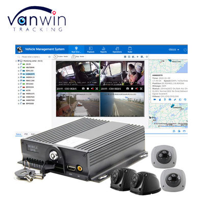 4CH 3G 4G GPS WIFI 1080P HD κινητό σύστημα παρακολούθησης βίντεο