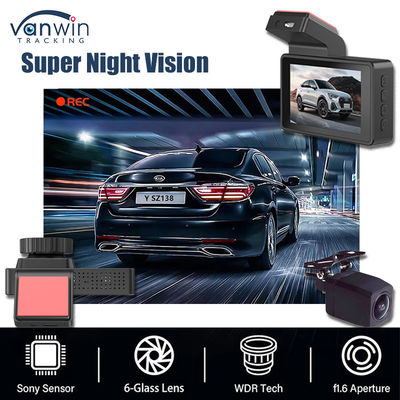 2K 1080P Dual Dash Cam WiFi APP Control Νυχτερινή όραση Παρακολούθηση στάθμευσης G-sensor για αυτοκίνητο