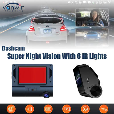 4G Dual Lens Dash Cam με ζωντανό GPS 4K μπροστινή και βιντεοφωνική κάμερα οχήματος