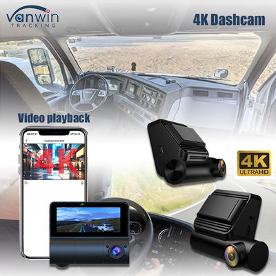 4G Dual Lens Dash Cam με ζωντανό GPS 4K μπροστινή και βιντεοφωνική κάμερα οχήματος