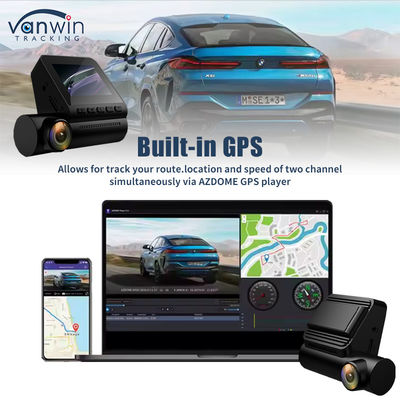 4G Dual Lens Dash Cam με ζωντανό GPS 4K μπροστινή και βιντεοφωνική κάμερα οχήματος