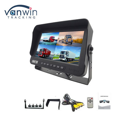 10.1 ίντσες AHD 1080P MDVR Monitor 4 κανάλια Full HD Waterproof Split Display Monitor Για οχήματα