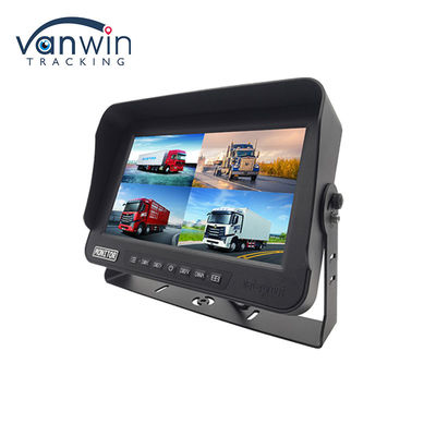 10.1 ίντσες AHD 1080P MDVR Monitor 4 κανάλια Full HD Waterproof Split Display Monitor Για οχήματα