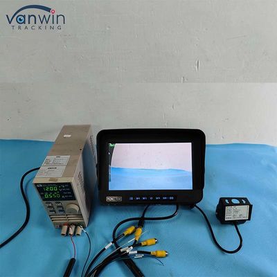 AHD 1080P MDVR Monitor 10,1 ίντσες 6 κανάλια Αδιάβροχη Μοιρασμένη Οθόνη Monitor SD κάρτα για οχήματα