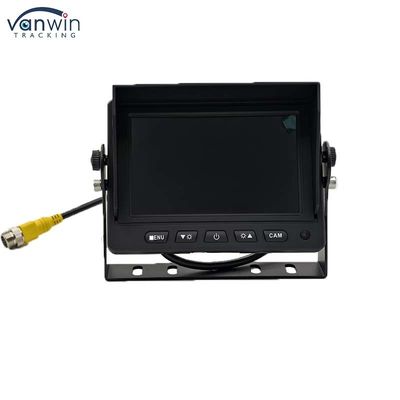 Μίνι 5 ιντσών οθόνη TFT αυτοκινήτου 2 τρόποι AHD 1080P 720P CVBS Μεικτές εισόδους βίντεο με στήλη σχήματος U