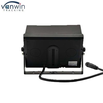 AHD 1080P MDVR Monitor 7 ιντσών Μοιρασμένη οθόνη Μονιτέρ κάρτα SD Κάμερα πίσω οπτική γύρισμα Κιτ για RV Motorhome Truck Bus