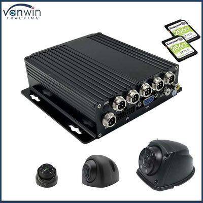 4CH 1080P Δύο κάρτες SD Κινητό DVR 4G GPS1080P Οχήματα GPS λειτουργία 12 μήνες εγγύηση