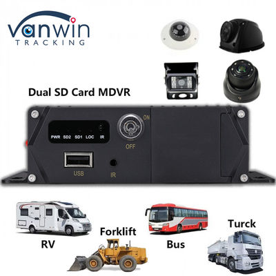 1080P MDVR 8 CH SD Card Mobile Digital Recorder Επαγγελματικό σύστημα παρακολούθησης οχημάτων για στόλο λεωφορείων και φορτηγών