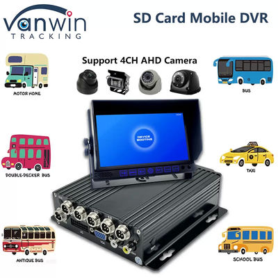 4G SD Card MDVR 1080P 8 Channel Vehicle Recorder με λειτουργία GPS κατάλληλο για κάθε στόλο