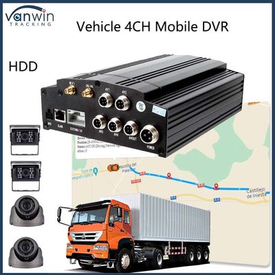 4 κανάλια κινητό DVR 4G GPS WIFI HDD 1080P AHD κάρτα DVR για λεωφορεία πόλης