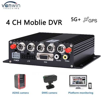 4 κανάλια DVR αυτοκινήτου με κάμερα 5G GPS AHD κάμερα SD κάρτα καταγραφής βίντεο για φορτηγό λεωφορείο