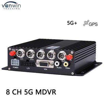8 κανάλια DVR αυτοκινήτου με 5G GPS AHD 1080P κάμερα SD κάρτα βίντεο καταγραφέας για φορτηγό λεωφορείο