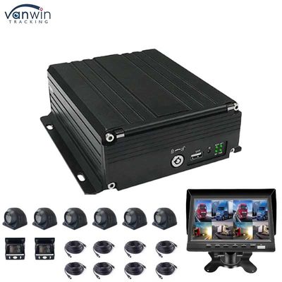 8CH AI ADAS DMS Mobile DVR 4G GPS1080P HD Υποστήριξη OEM HDD SSD MDVR Truck Bus Vehicle Βίντεο καταγραφέας