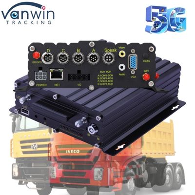 5G GPS Vehicle Tracker 8 Channel HDD MNVR Σύστημα παρακολούθησης ασφάλειας στόλου