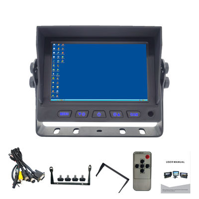 10.1 ίντσες HD TFT LCD οθόνη Αδιάβροχη οθόνη οχήματος για φορτηγά/βαν τροφοδοσία DC 12V-24V -30C έως 80C Νυχτερινή λειτουργία