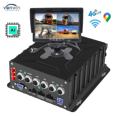 Σύστημα κινητού DVR 4 καναλιών 1080P AI με GPS Tracker & Κάμερα οπισθοπορείας οχήματος