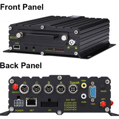 8CH 4CH 4G GPS ADAS DMS 2TB HDD SD Mobile DVR Kit AI MDVR GPS σύστημα παρακολούθησης Ταξί MDVR