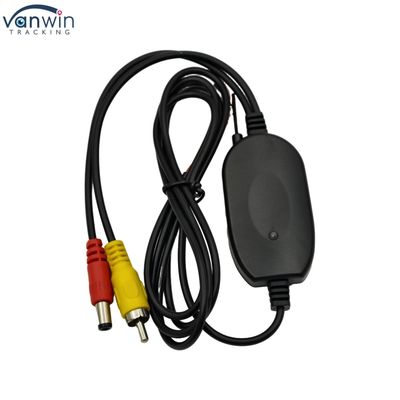 Ασύρματος 2.4G RCA Βίντεο σήμα Αναμεταδότης Πιστοποιητής Πλήρης για το αυτοκίνητο πίσω κάμερα 12V