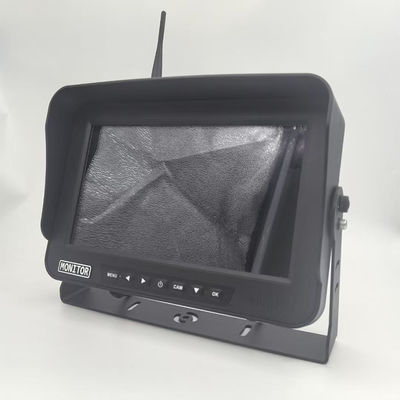 Σύστημα ασύρματης κάμερας AHD νυχτερινής όρασης 10,1 ιντσών 4 καναλιών για γεωργικά μηχανήματα