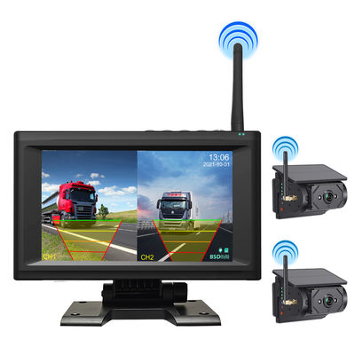 Οθόνη 7 ιντσών αδιάβροχη 1/2/4CH Ασύρματο Σύστημα Κάμερας Παρακολούθησης Αυτόματης Φόρτισης