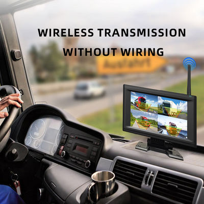 Οθόνη 7 ιντσών αδιάβροχη 1/2/4CH Ασύρματο Σύστημα Κάμερας Παρακολούθησης Αυτόματης Φόρτισης
