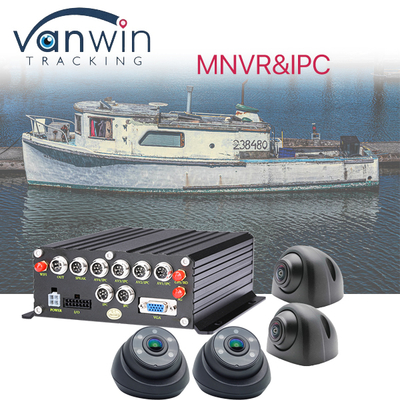 6 κανάλια 1080P κινητή NVR MNVR με GPS 4G WiFi για σκάφη αμμοσυλλογής