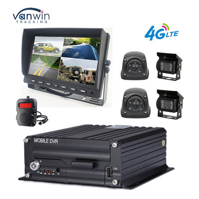 1080P 4CH MDVR Κάμερα Αδιάβροχη Οθόνη 7 ιντσών Καταγραφέας 4G GPS Κάμερα Οπισθοπορείας Οχήματος Λεωφορείου Φορτηγού Αυτοκινήτου Βοήθημα Οπισθοπορείας