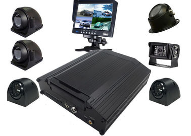 Εξάρτηση 8 μαύρων κουτιών κινητό DVR 4G AHD 720P σύστημα παρακολούθησης ασφάλειας καναλιών