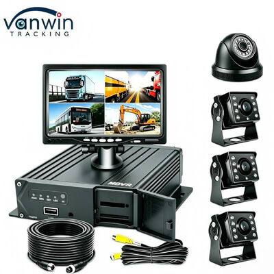 Προσαρμόσιμο 4 Channel 1080P Mobile DVR Recorder 3G 4G GPS WiFi Συστημα Παρακολούθησης Οχήματος