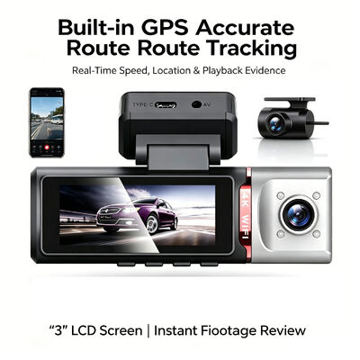 3 κανάλια HD DVR Dash Cam 4G 4K Μπροστά 1080P Καμπίνα πίσω GPS παρακολούθηση ADAS DMS 24/7 Παρακολούθηση στάθμευσης για την ασφάλεια του στόλου