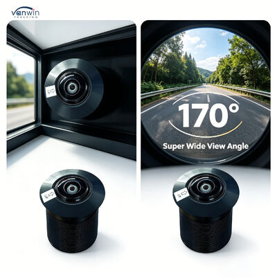 Μίνι κρυμμένη κάμερα οχήματος 1000TVL CVBS 170° Wide Angle IP69K Ανερόστερη κάμερα πλευρικής προβολής αυτοκινήτου