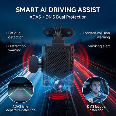 Συστήματα Dashcam 4G για εμπορικά οχήματα - Αντικλεπτικό GPS Wi-Fi Tracker με υποστήριξη περιφερειακών συσκευών I/O RS232