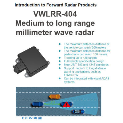 Vehicle Automatic Emergency Braking System Truck Collision Avoidance AEBS with ADAS+DMS