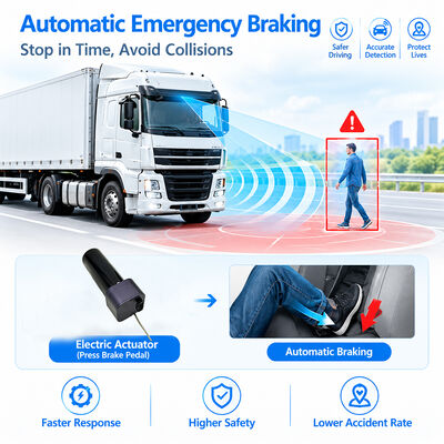 Σύστημα AEBS με ραντάρ χιλιοστών κυμάτων 77GHz ADAS + DMS και συνδεσιμότητα 4G/5G για τηλεματική στόλου