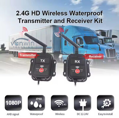 2.4G Ασύρματος Πομπός Δέκτης AHD Κατάλληλο για Κάμερα Φορτηγού Λεωφορείου Φορτηγού Ασύρματη Συσκευή